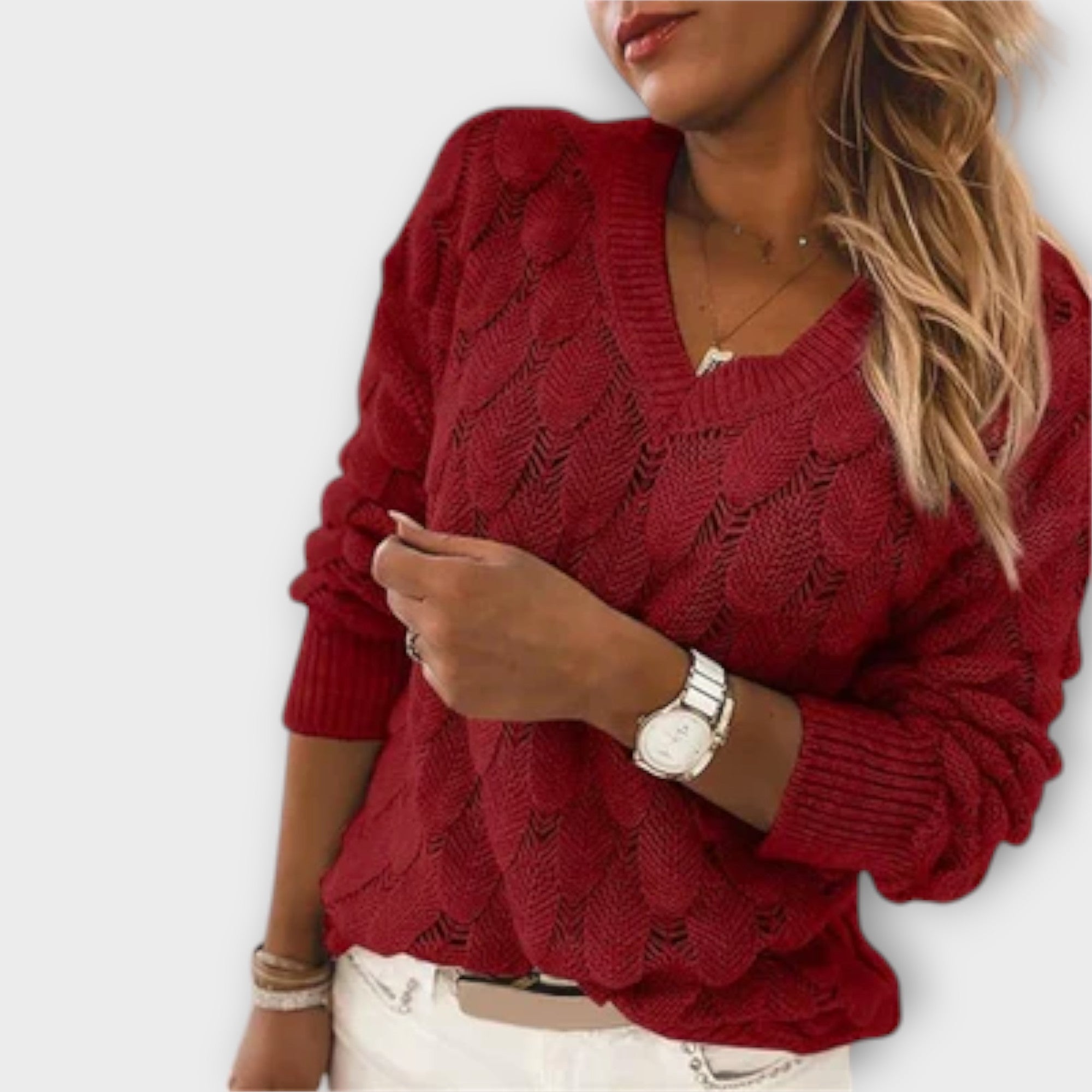 Noemier – V-Neck Sweater