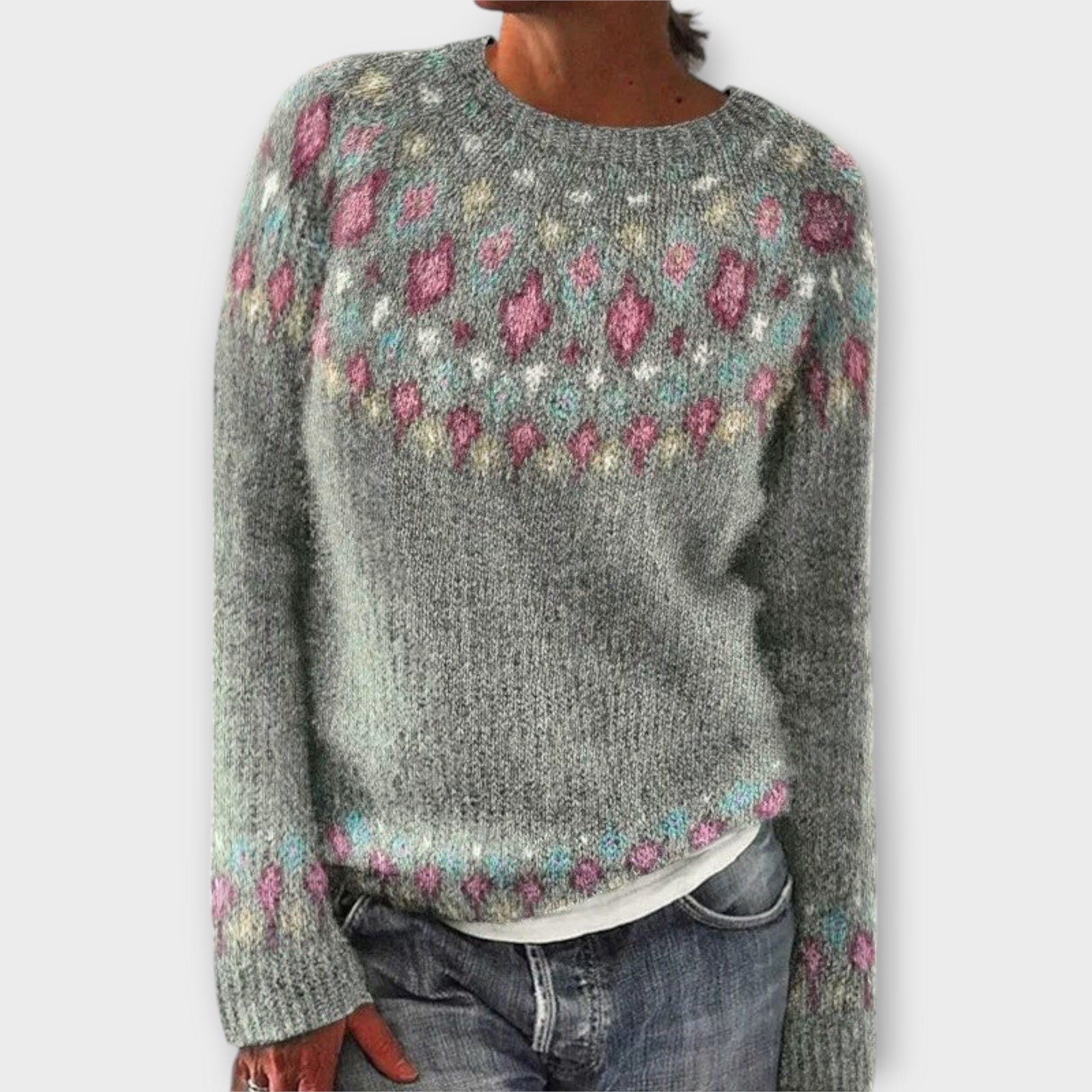 Devyn – Casual and comfortable retro sweater